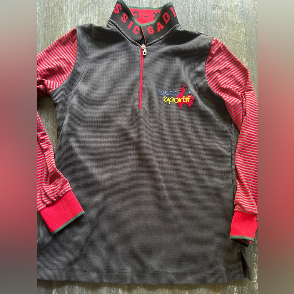 LE COQ SPORTIF Womens golf shirt , long sleeve sz S